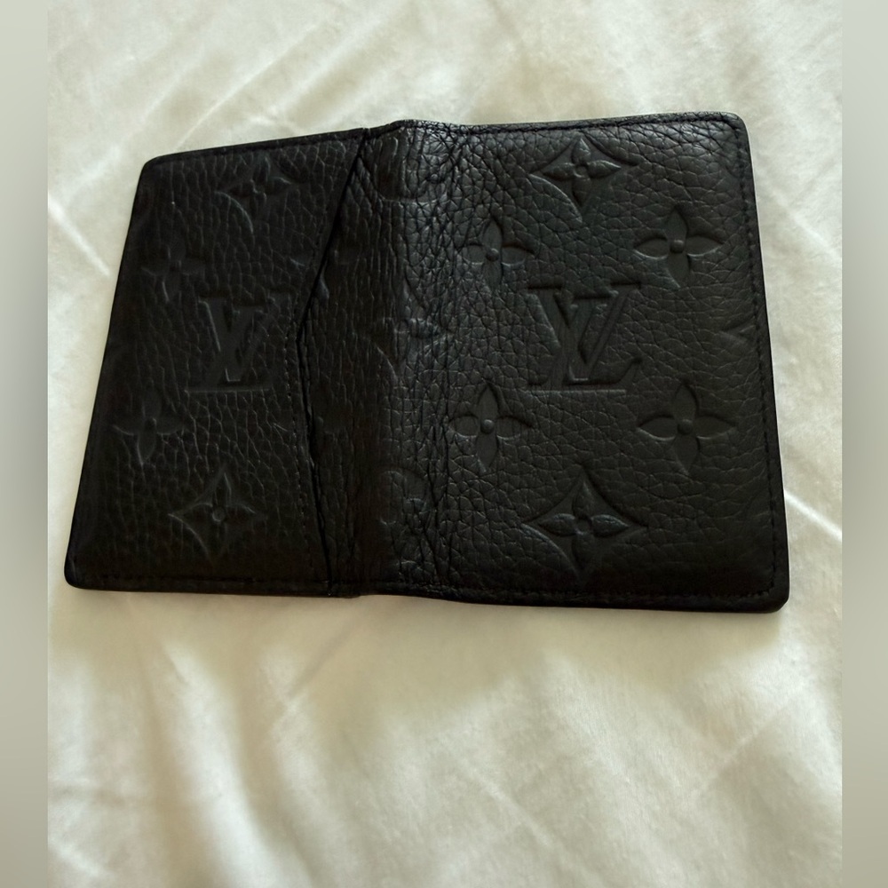 Louis Vuitton Monogram Black Card Holder